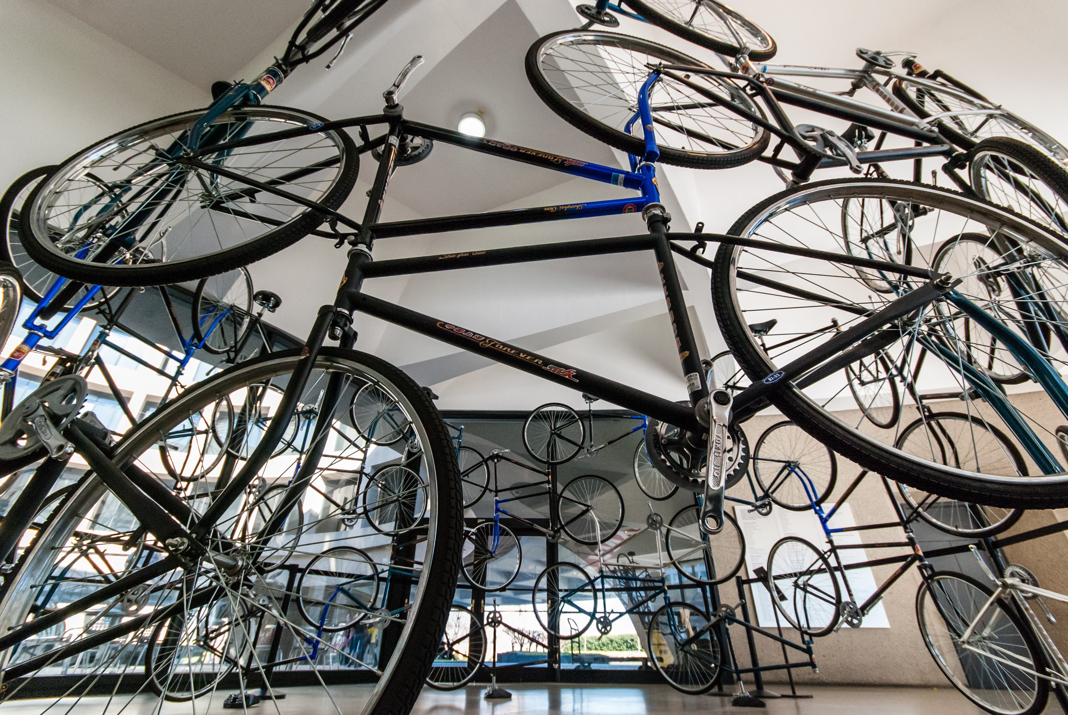 Forever (42 bicycles), Ai Weiwei