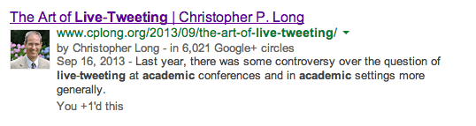 Chris Long Author G+