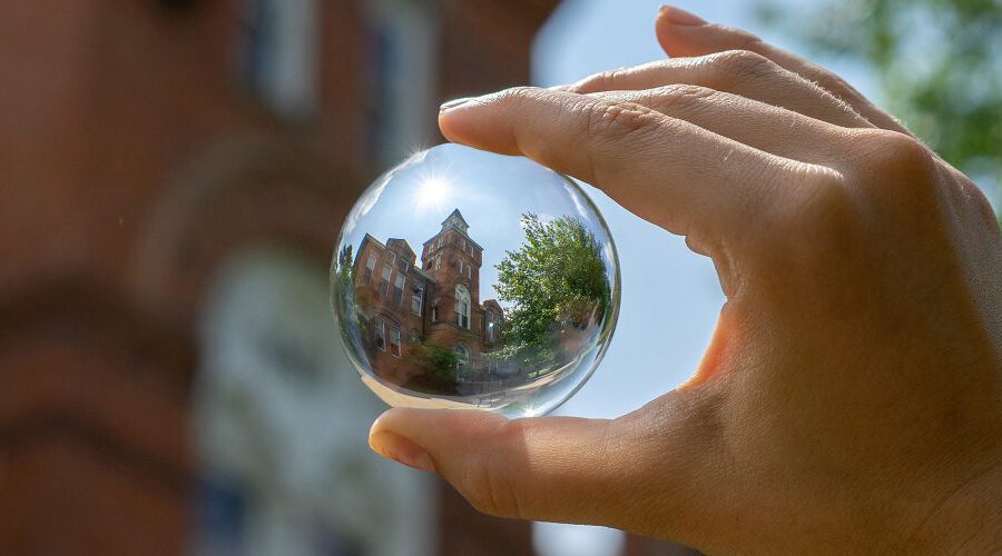 Linton Hall Through A Glass Ball